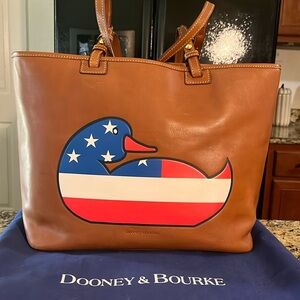 Dooney & Bourke 100% Florentine Vacchetta leather tote